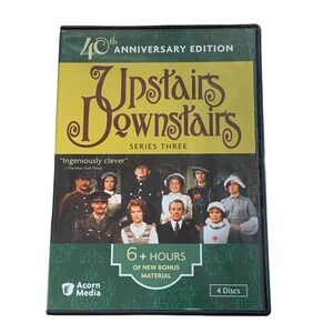 Upstairs Downstairs Series Three 40th Anniversary Edition 4-Disc DVD Acorn Media